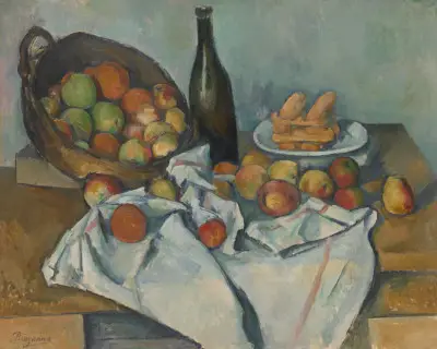 The Basket of Apples Paul Cezanne
